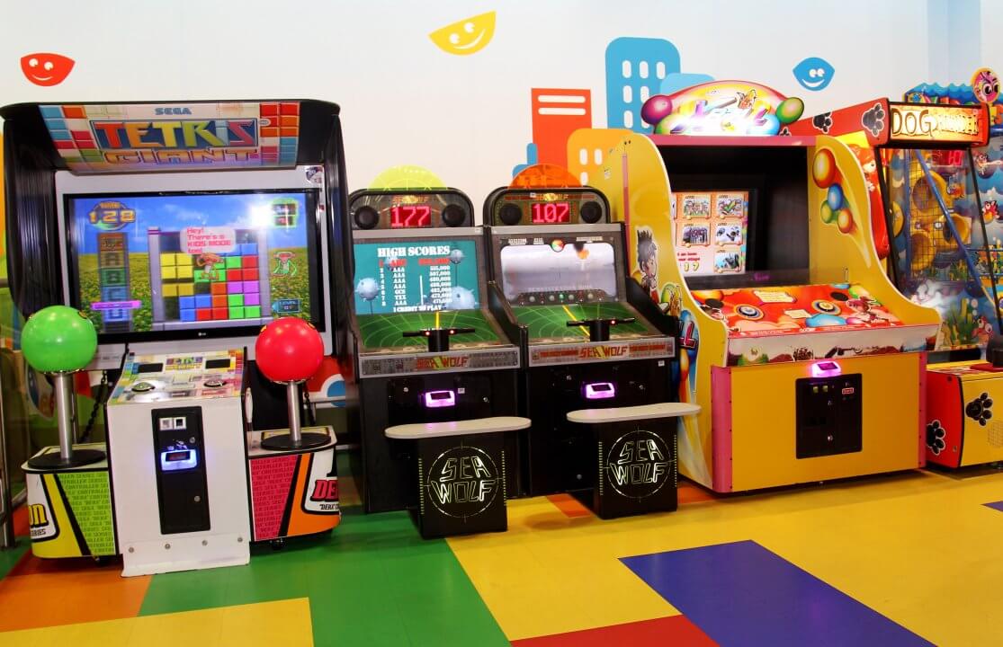 video games for kids at fun city